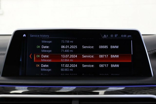 BMW 7 Series 730D Xdrive M Sport White #72