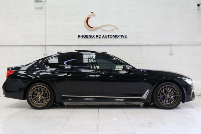 BMW 7 Series 6.6 M760l V12 Saloon Xdrive Euro 6 Black #2