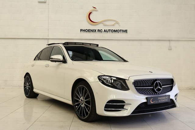 Mercedes-Benz E Class 3.0 E350d V6 Amg Line Premium Plus Saloon Di White
