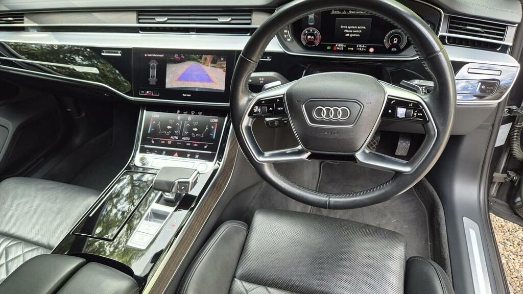 Audi A8 A8 3.0 Tdi V6 50 Black Edition Saloon T Grey #13