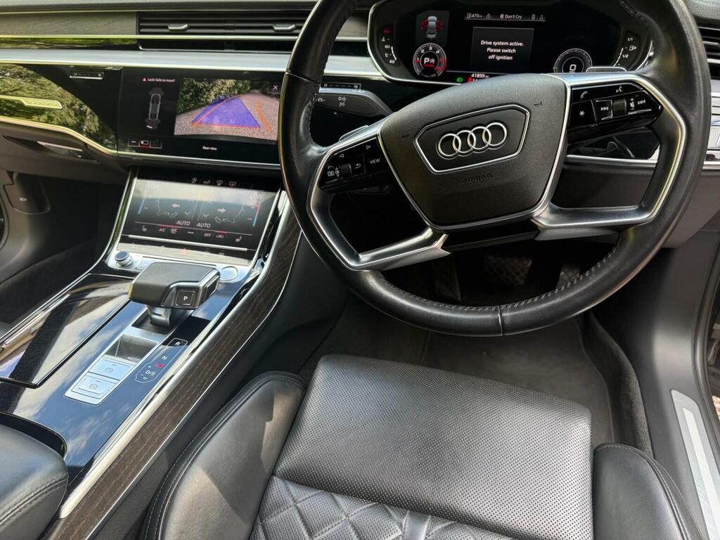 Audi A8 A8 3.0 Tdi V6 50 Black Edition Saloon T Grey #11