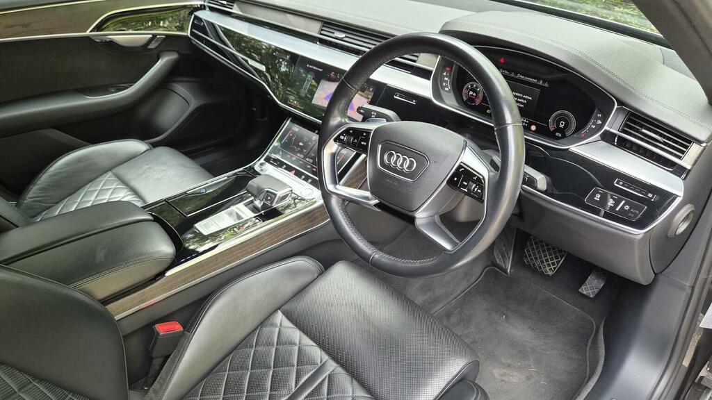 Audi A8 A8 3.0 Tdi V6 50 Black Edition Saloon T Grey #14