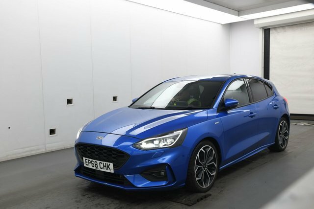 Ford Focus Ecoblue St-line X Hatchback Blue #2