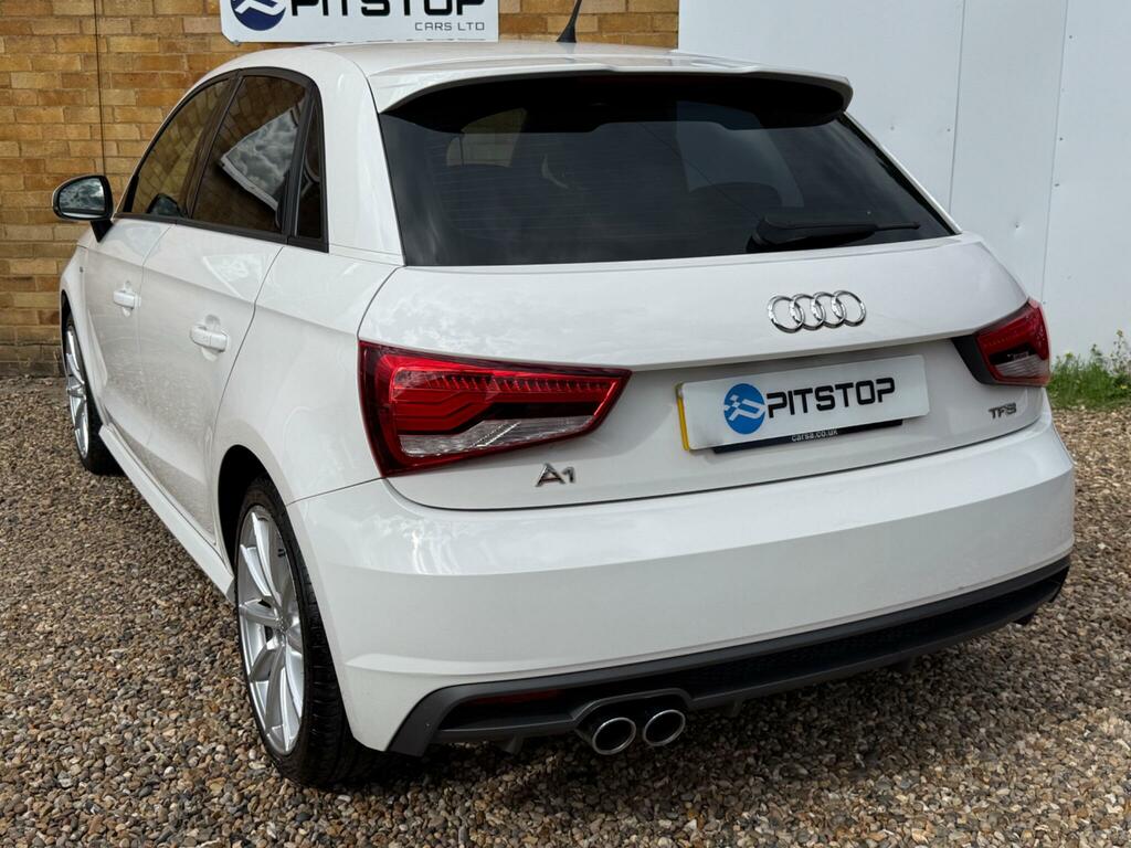 Audi A1 S Line White #3
