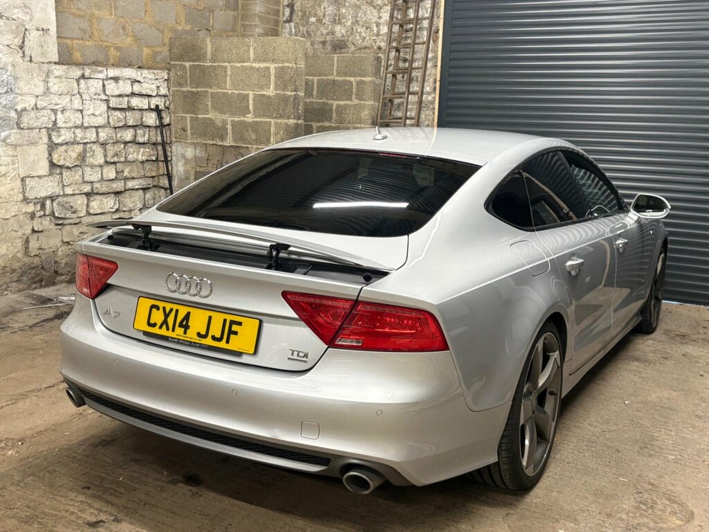 Audi A7 3.0 Tdi V6 Black Edition Sportback S Tronic Quattr White #7