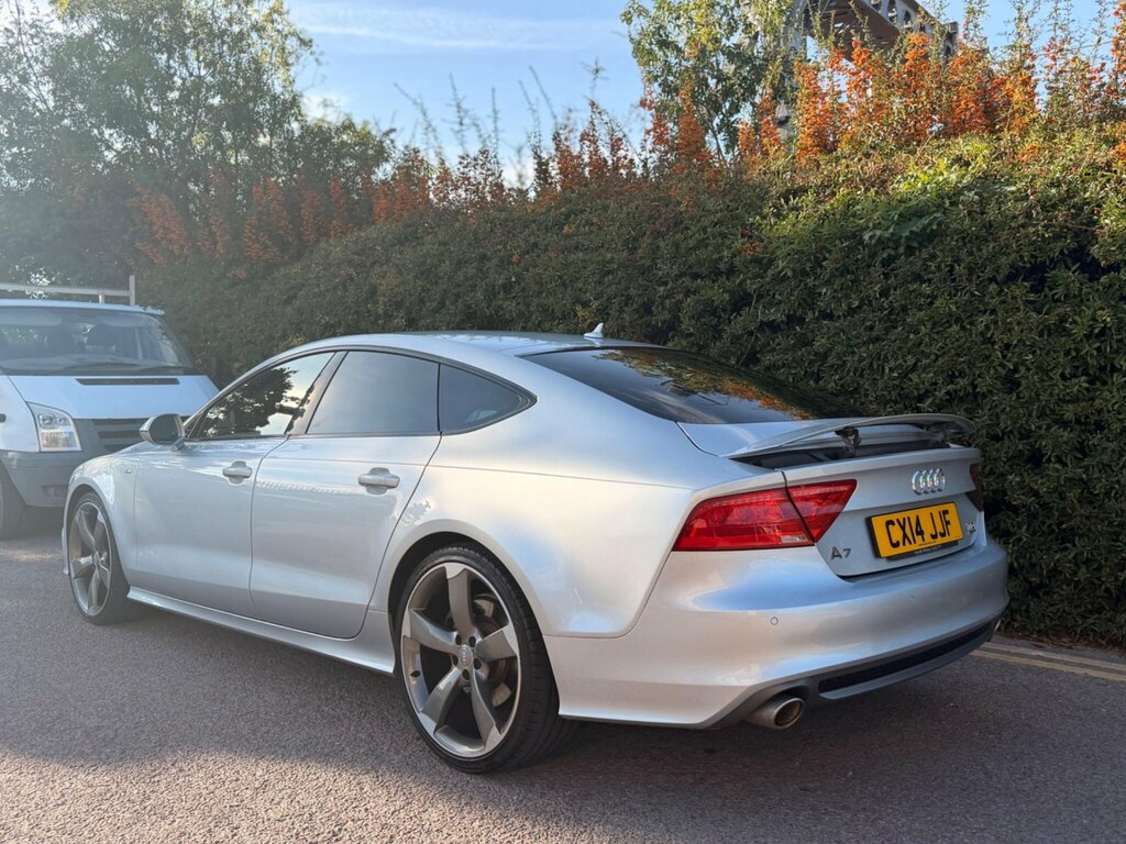 Audi A7 3.0 Bitdi V6 Black Edition Sportback Tiptronic Qua CX14JJF Silver #5