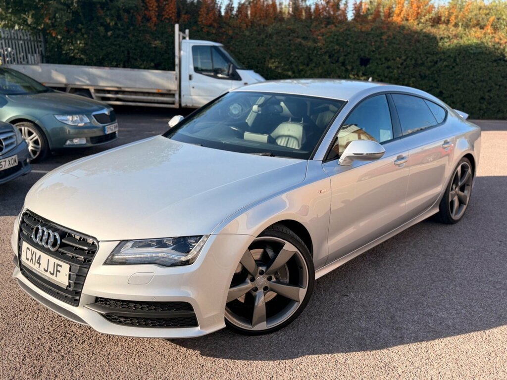 Audi A7 3.0 Bitdi V6 Black Edition Sportback Tiptronic Qua CX14JJF Silver #4