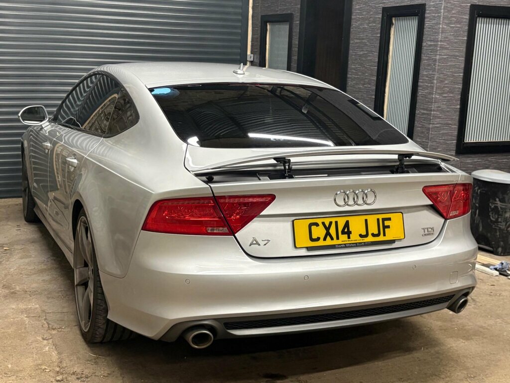 Audi A7 3.0 Bitdi V6 Black Edition Sportback Tiptronic Qua Silver #4