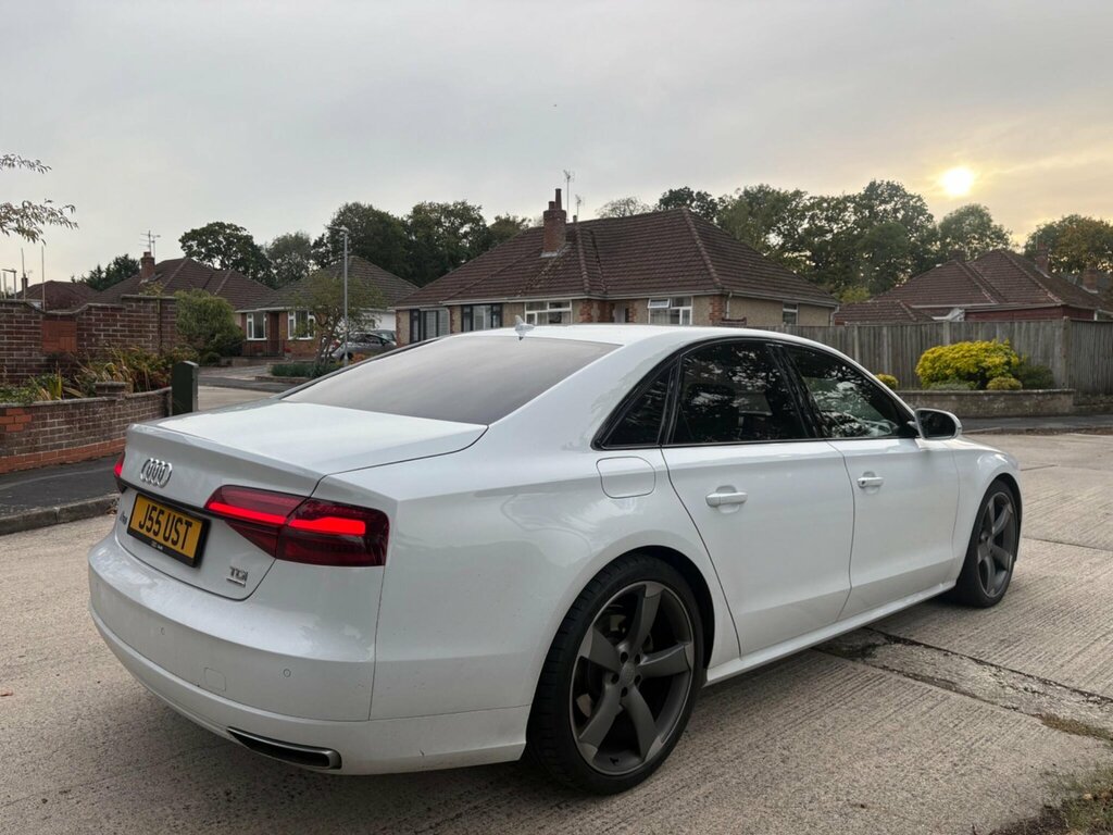 Audi A8 3.0 Tdi V6 Black Edition Tiptronic Quattro Euro 6 White #4