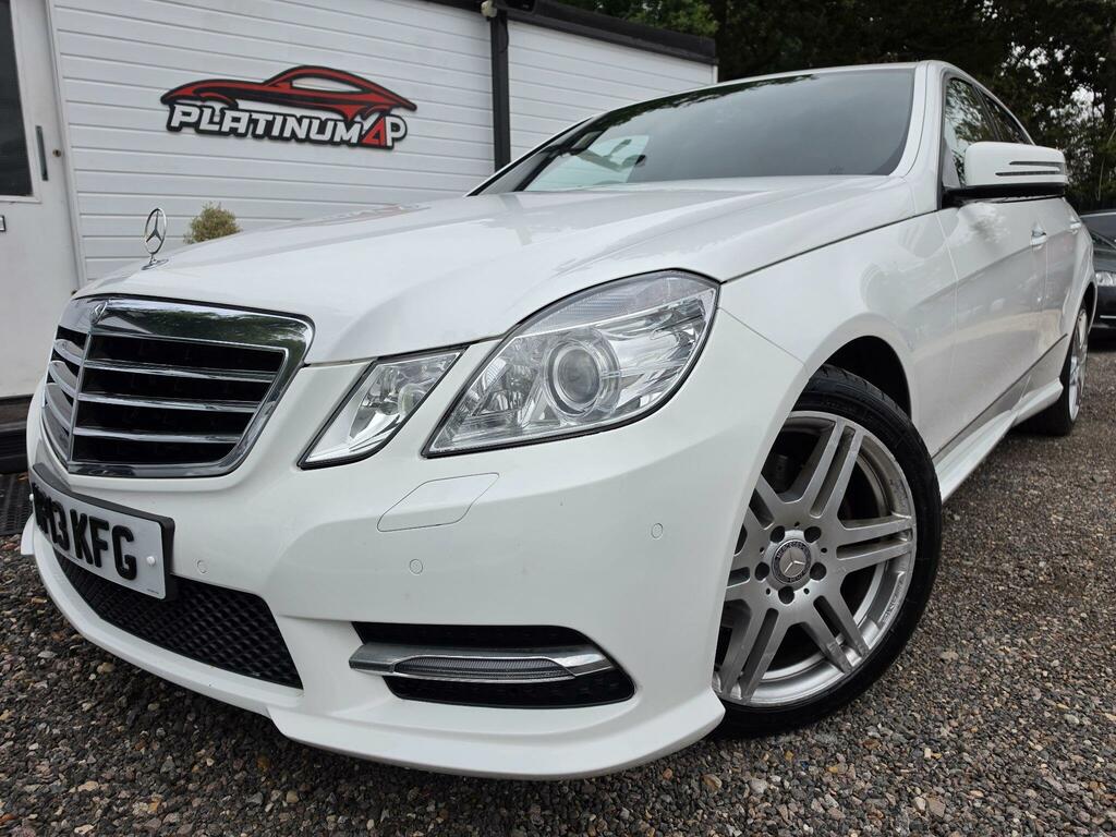 Mercedes-Benz E Class 1.8 E200 Blueefficiency Sport G-tronic Euro 5 S White #4
