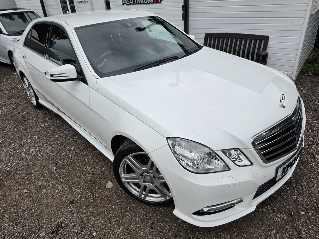 Mercedes-Benz E Class 1.8 E200 Blueefficiency Sport G-tronic Euro 5 S White #5