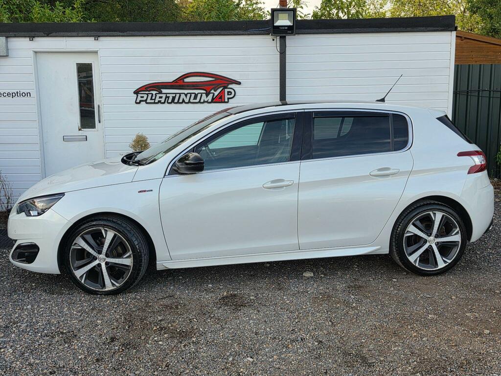Peugeot 308 1.2 Puretech Gt Line Euro 6 Ss White #3