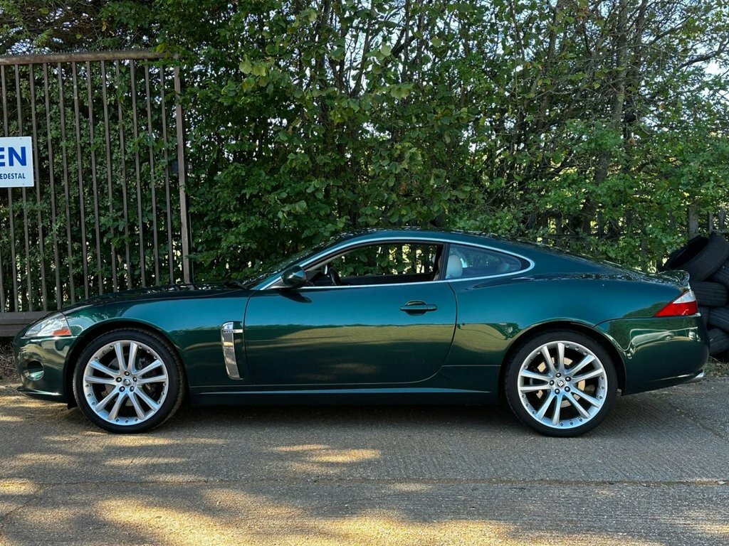 Jaguar XK Coupe Green #4
