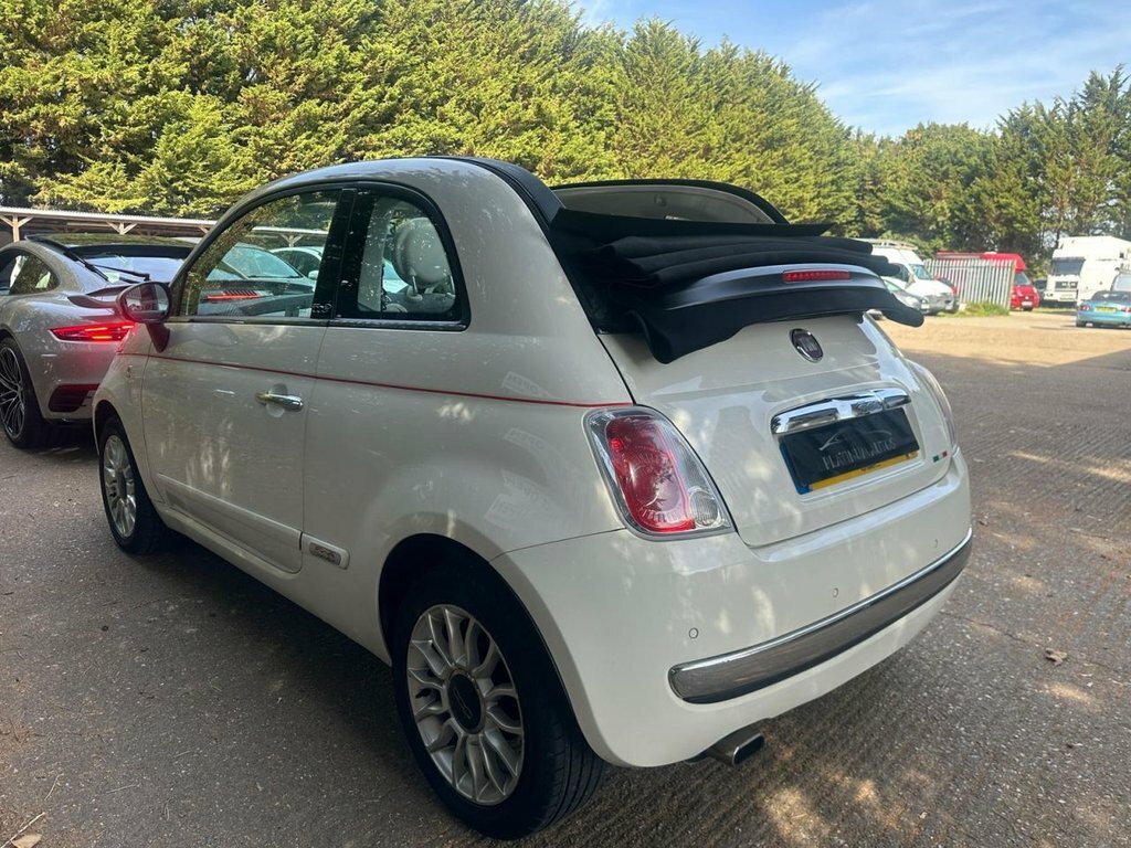 Fiat 500C 1L Lounge White #6