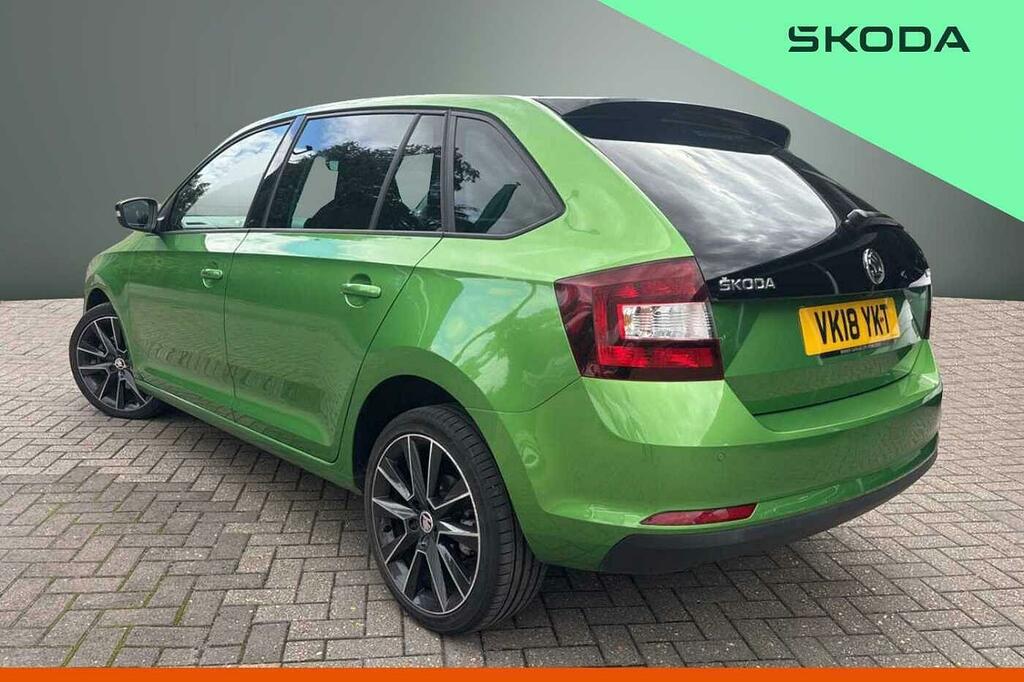 Skoda Rapid 1.0 Tsi 110 Se Sport Green #3