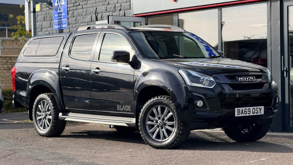 Isuzu D-Max 1.9 Td Blade Pickup Double Cab 4Wd Black