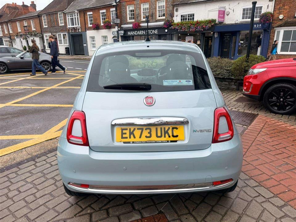 Fiat 500 1.0 Mild Hybrid White #7