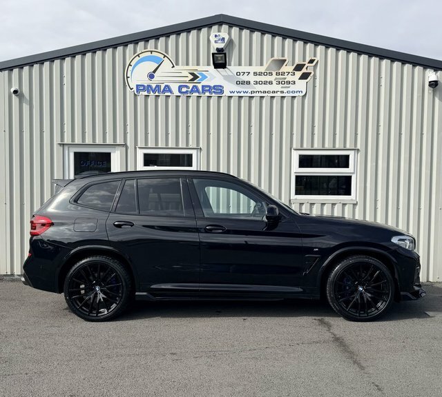 BMW X3 2.0 20D M Sport Black #3