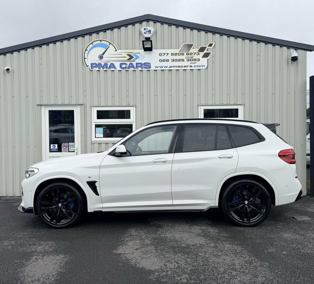 BMW X3 2.0 20D Mht M White #5