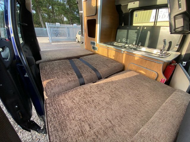 Fiat Doblo Highroof 1.9 Micro Camper Conversion Tv-sink-camer Blue #5