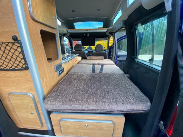 Fiat Doblo Highroof 1.9 Micro Camper Conversion Tv-sink-camer Blue #6