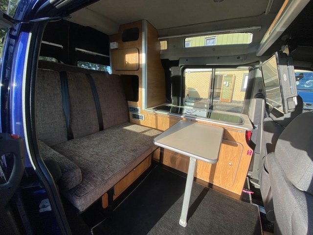 Fiat Doblo Highroof 1.9 Micro Camper Conversion Tv-sink-camer Blue #2