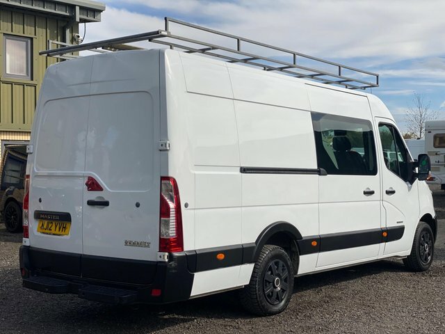 Renault Master 2.3 Dci 35 Crew Van Rwd Mwb Medium Roof Euro 5 6Dr White #4