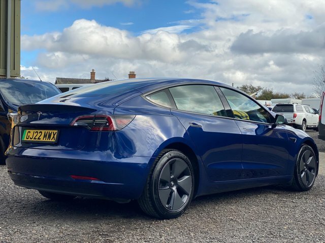 Tesla Model 3 Standard Range Plus Rwd Blue #4