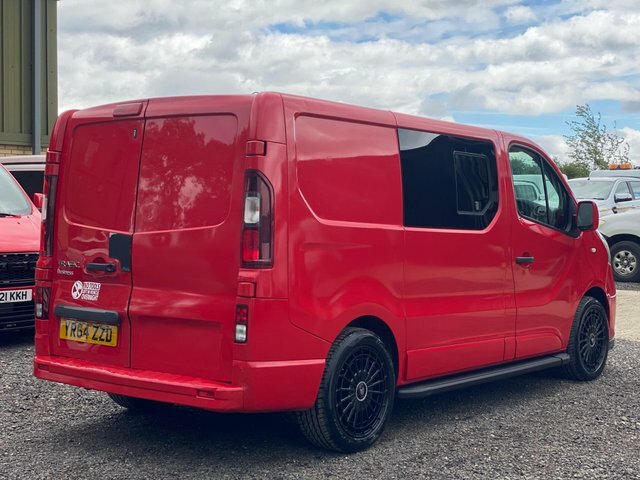 Renault Trafic 1.6 Cdti Kitchensinksolarhobrockroll Red #4