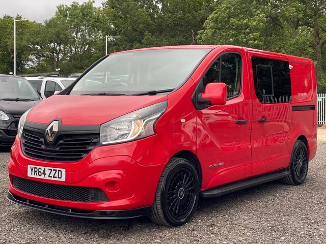 Renault Trafic 1.6 Cdti Kitchensinksolarhobrockroll Red #2