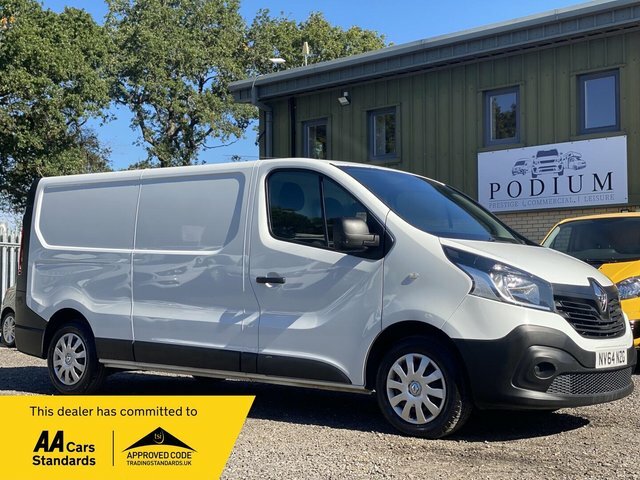Renault Trafic 1.6 Dci 29 Business Lwb Standard Roof Euro 5 White