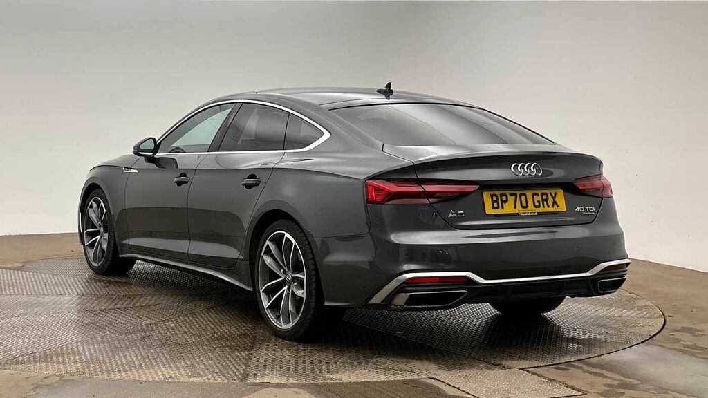 Audi A5 S Line 40 Tdi Quattro 190 Ps S Tronic - 2021 Grey #3