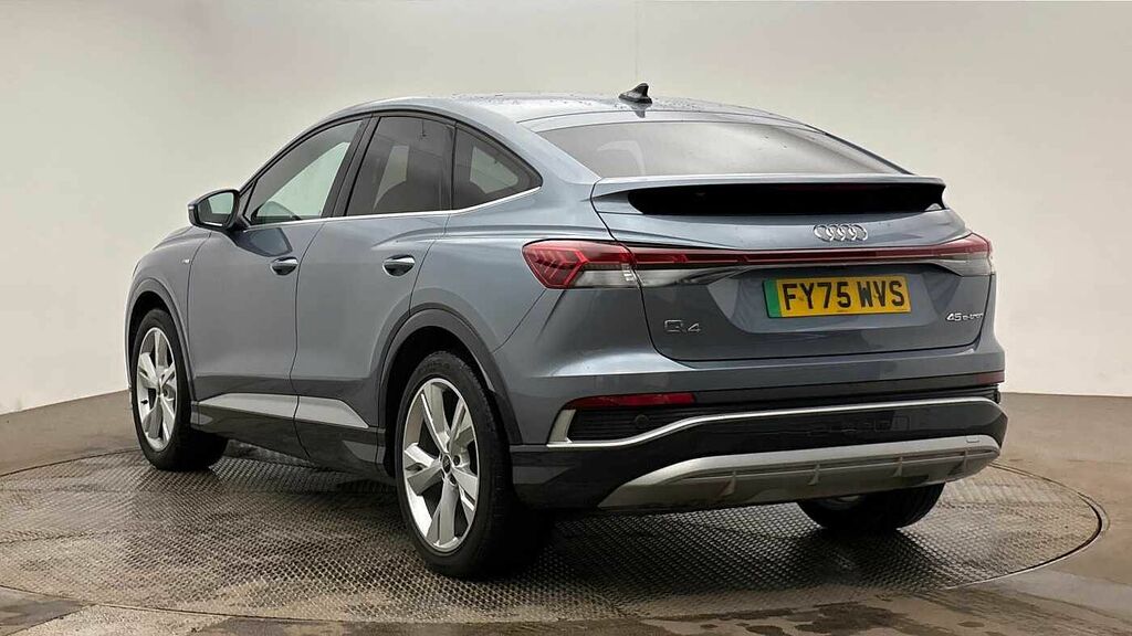 Audi Q4 E Tron S Line 45 210,00 Kw Blue #3
