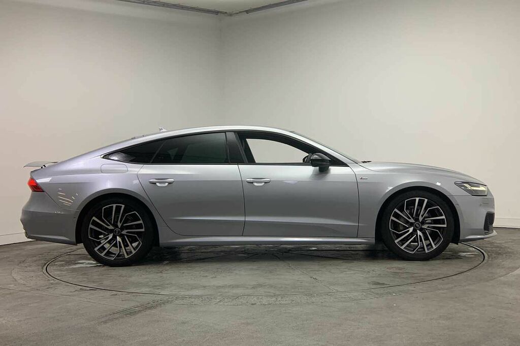 Audi A7 Black Edition 40 Tdi Quattro 204 Ps S Tronic Silver #4