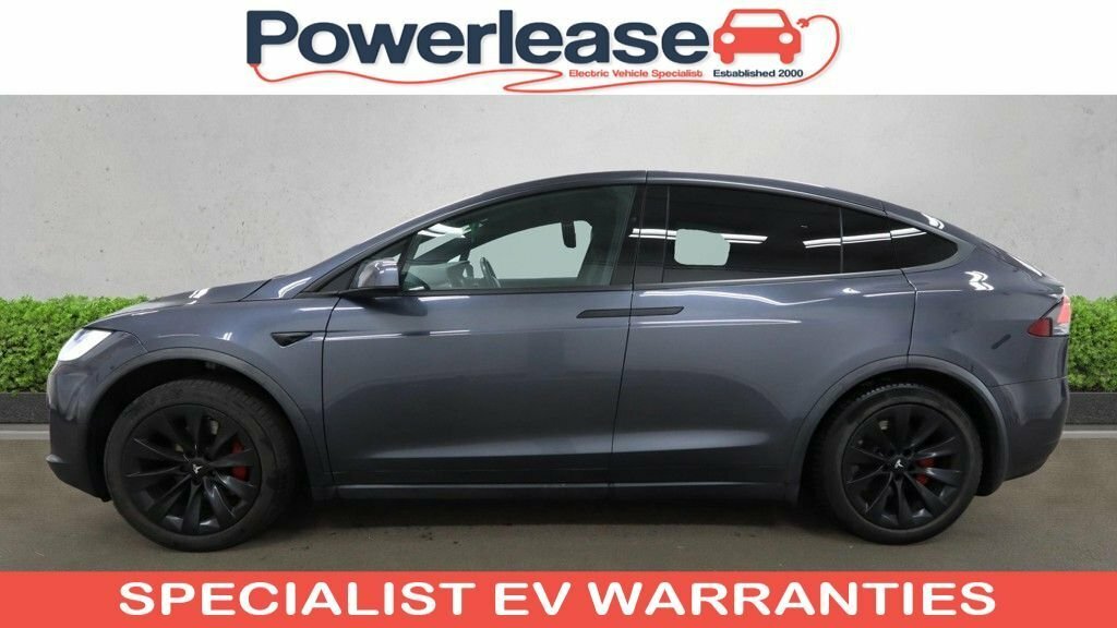 Tesla Model X Suv Grey #3