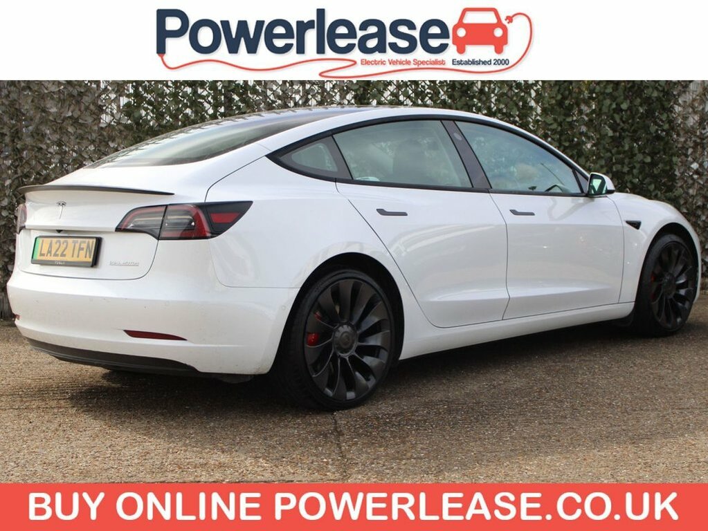 Tesla Model 3 Saloon LA22TFN White #5
