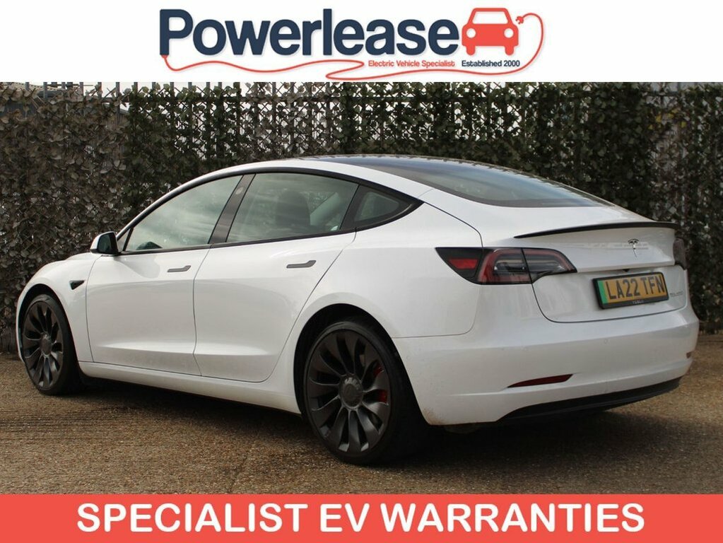 Tesla Model 3 Saloon LA22TFN White #4