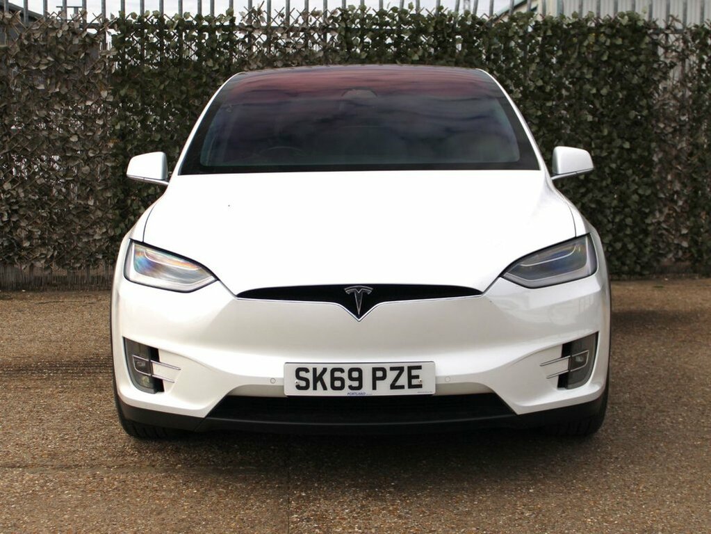 Tesla Model X Model X Standard-range Awd White #5