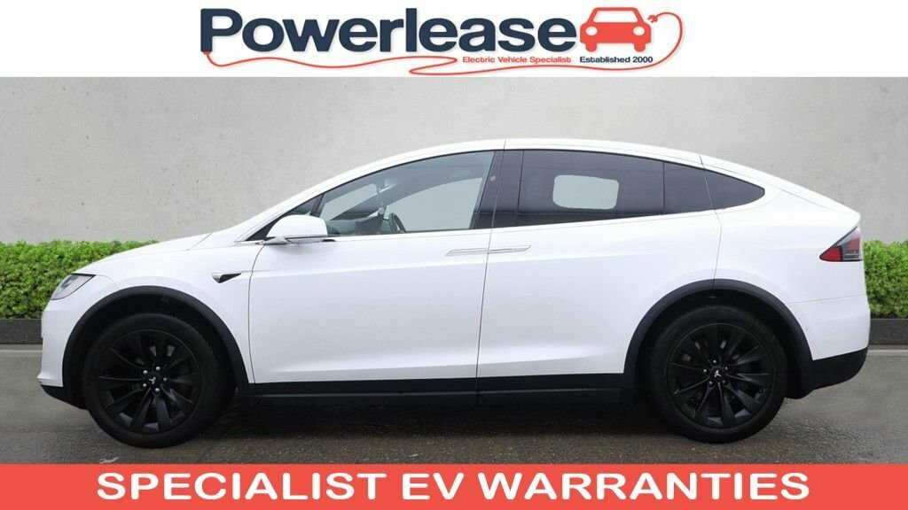 Tesla Model X Model X Standard-range Awd White #2