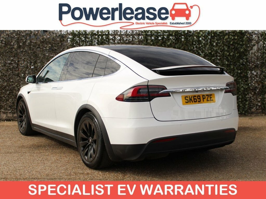 Tesla Model X Model X Standard-range Awd White #2