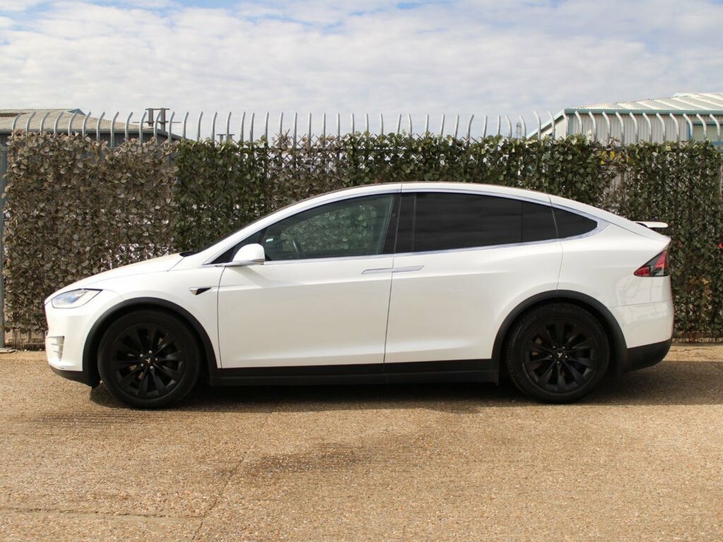 Tesla Model X Model X Standard-range Awd White #4