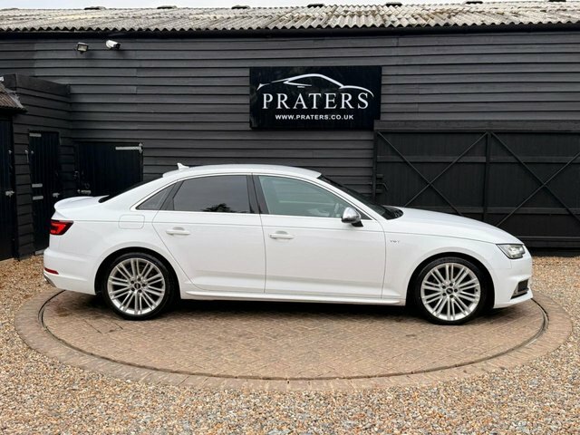 Audi S4 Tfsi V6 Saloon White #2
