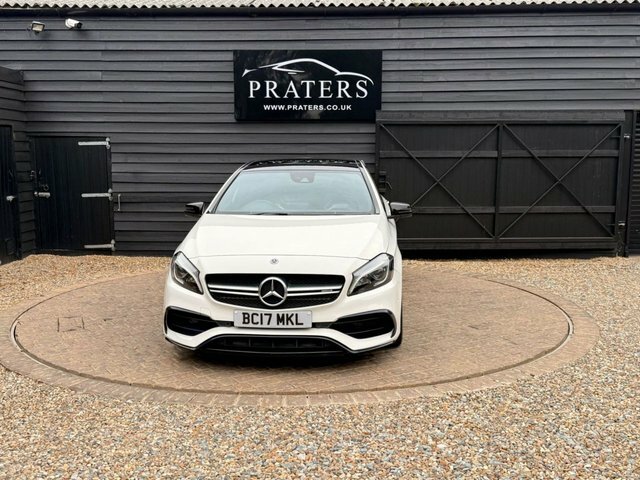 Mercedes-Benz A Class 2.0 A45 Amg Hatchback Spds Dct 4Matic E White #2