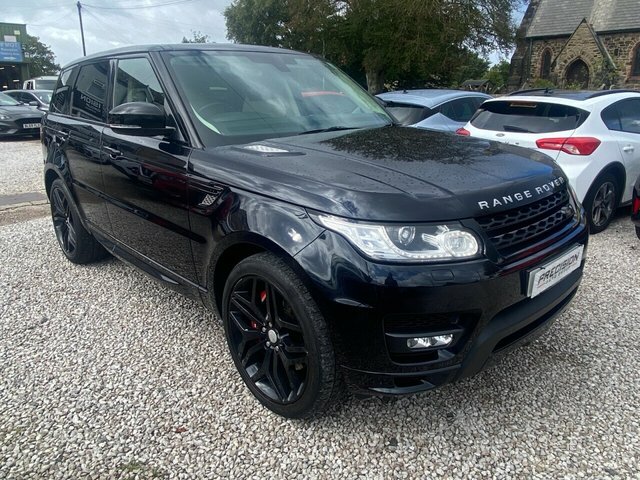 Land Rover Range Rover Sport Sd V8 Dynamic Black #3