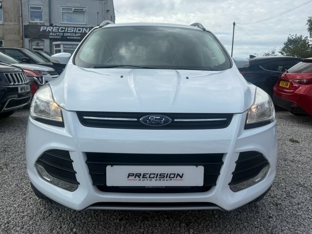 Ford Kuga Tdci Zetec Suv White #2