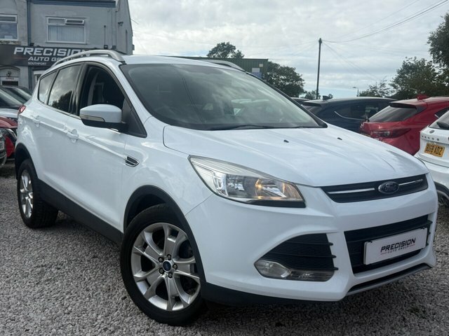 Ford Kuga Tdci Zetec Suv White