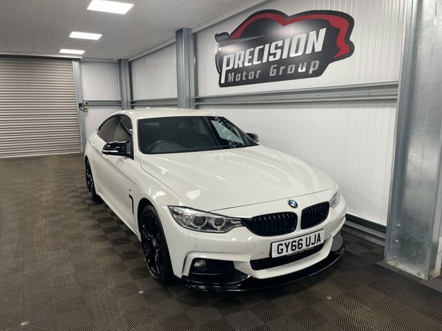 BMW 4 Series Gran Coupe 435D M Sport GY66UJA White #2