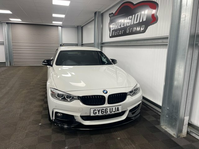 BMW 4 Series Gran Coupe 435D M Sport GY66UJA White #3