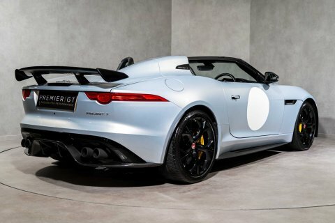 Jaguar F-Type Project 7. 1 Silver #4