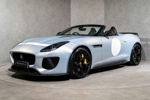 Jaguar F-Type Project 7. 1 Silver #3